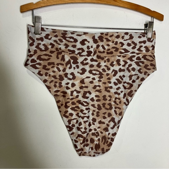 Aerie real‎ good bikini animal print women’s size XL high waisted cheeky scoop - Picture 8 of 13